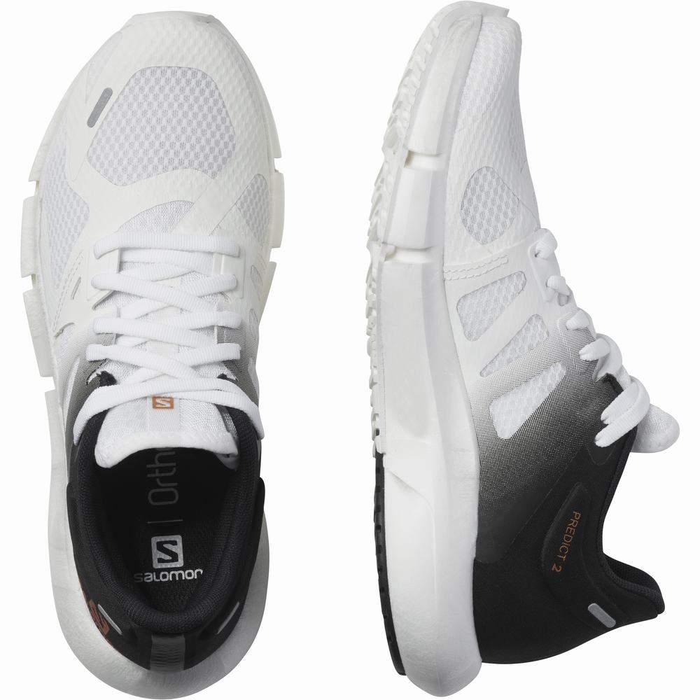 Dámské Běžecké Boty Salomon Predict 2 White/Black/White | CZ-4069187