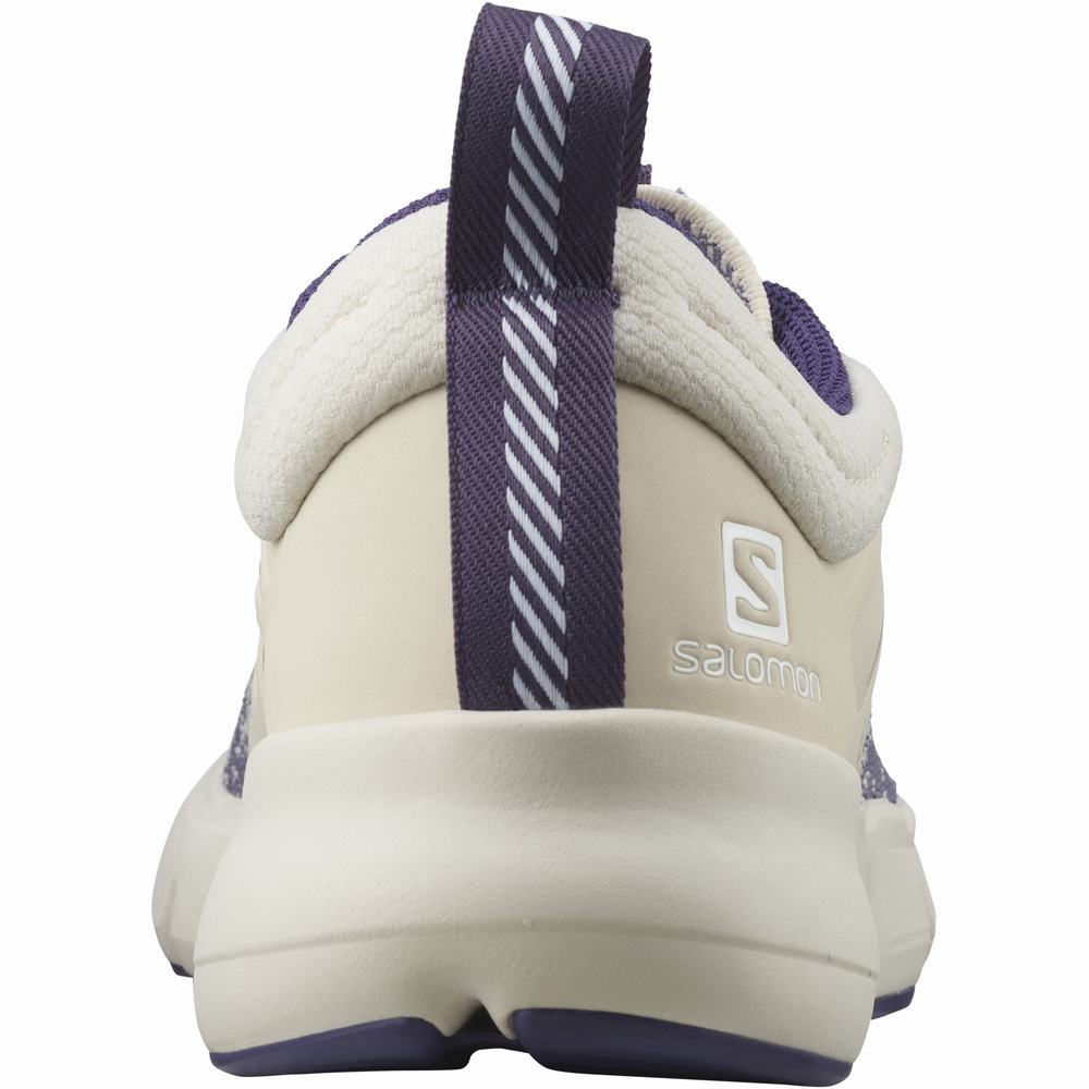 Dámské Běžecké Boty Salomon Predict Soc 2 Beige/Purple | CZ-9628173