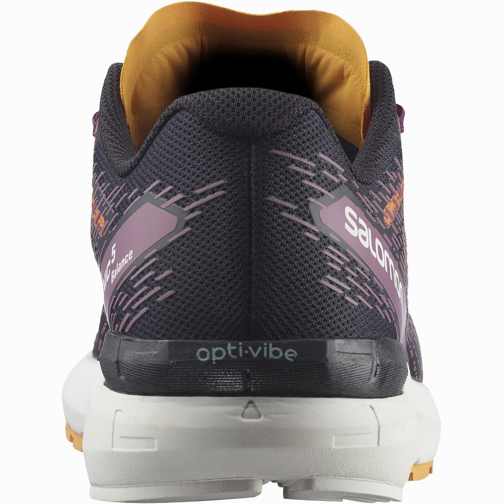 Dámské Běžecké Boty Salomon Sonic 5 Balance Purple/Black/Orange | CZ-6743509