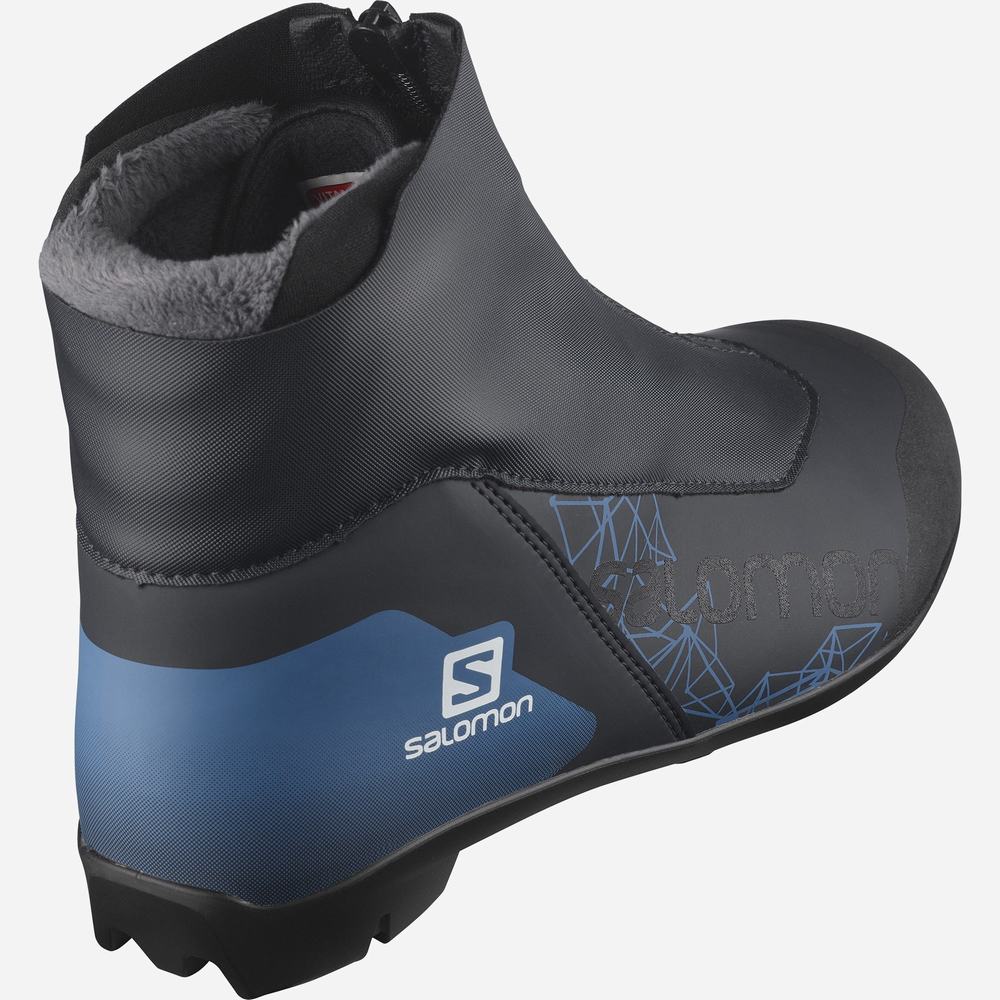 Dámské Lyžařské Boty Salomon Vitane Prolink Black/Blue/White | CZ-5904237