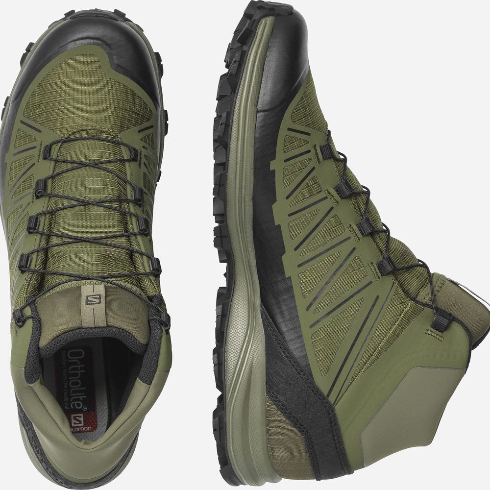 Dámské Přibližovací Boty Salomon Speed Assault Olive/Black | CZ-4850617