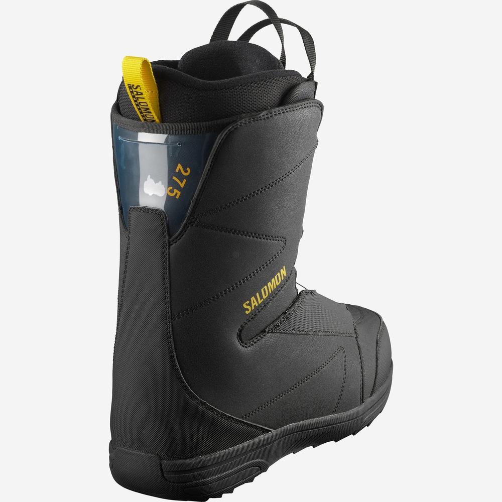 Dámské Snowboardové Boty Salomon Faction Rtl Boa Black/Yellow | CZ-0839417