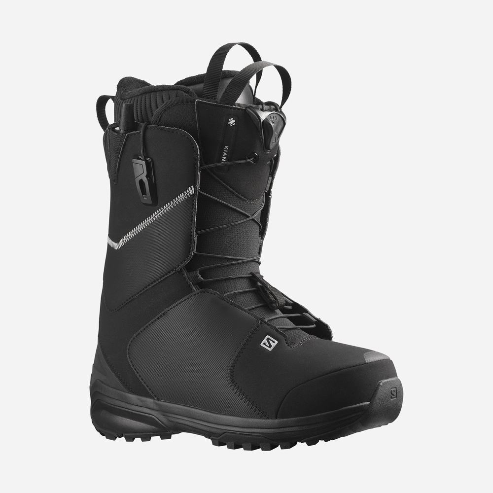 Dámské Snowboardové Boty Salomon Kiana Black/Silver | CZ-4015769