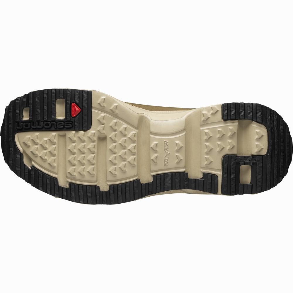 Dámské Tenisky Salomon Rx Pantofle Læder Advanced Olive/Black | CZ-7589604