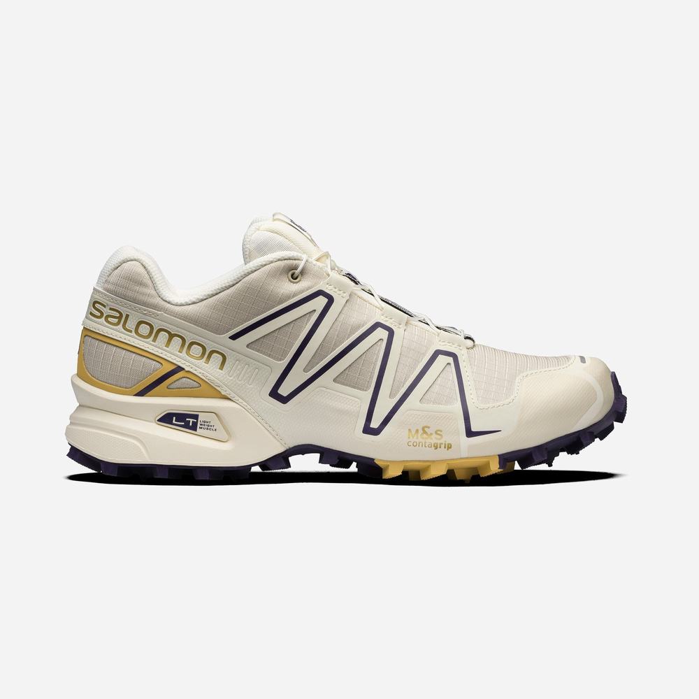 Dámské Tenisky Salomon Speedcross 3 White/Purple | CZ-3219407