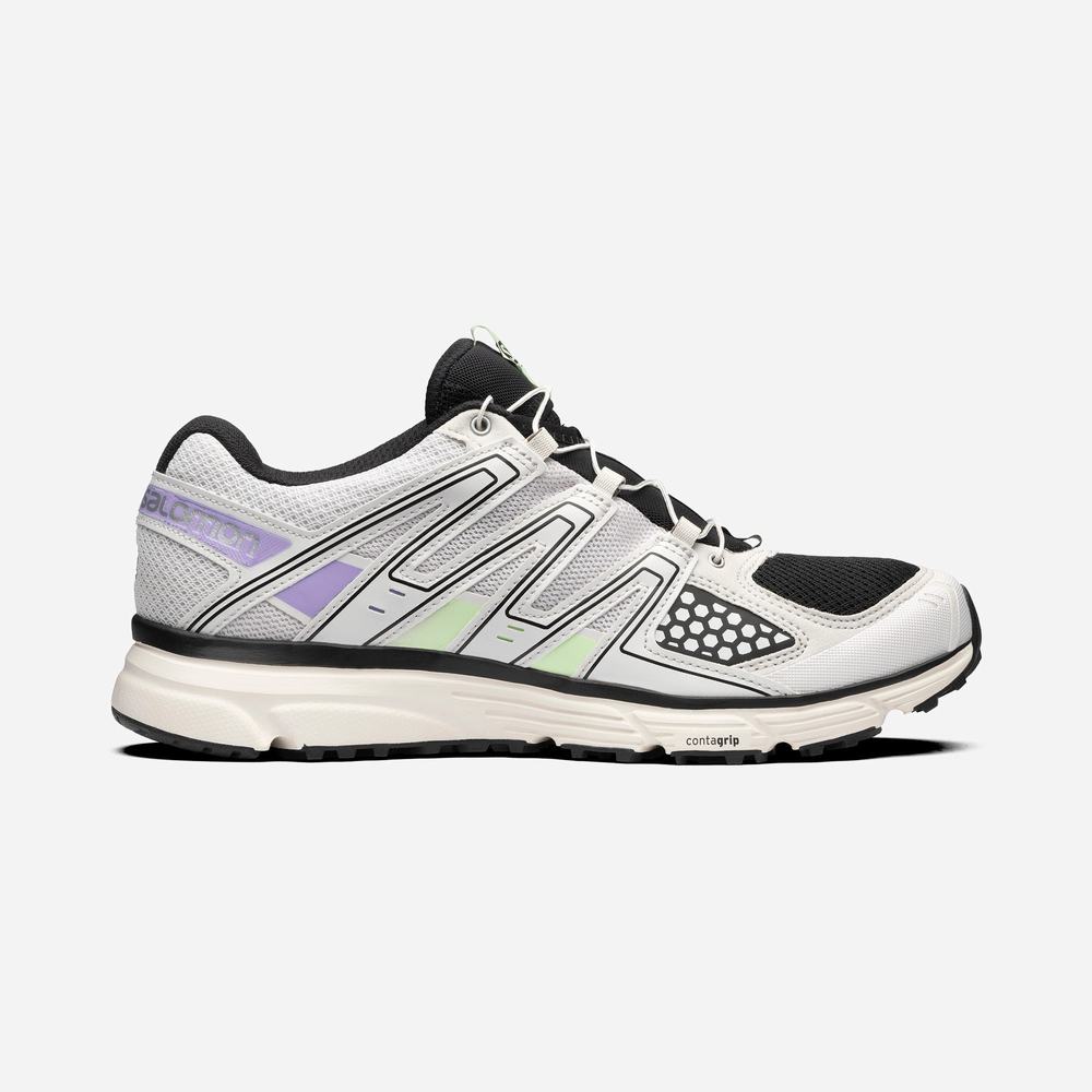 Dámské Tenisky Salomon X-mission 3 White/Green/Lavender | CZ-6482175