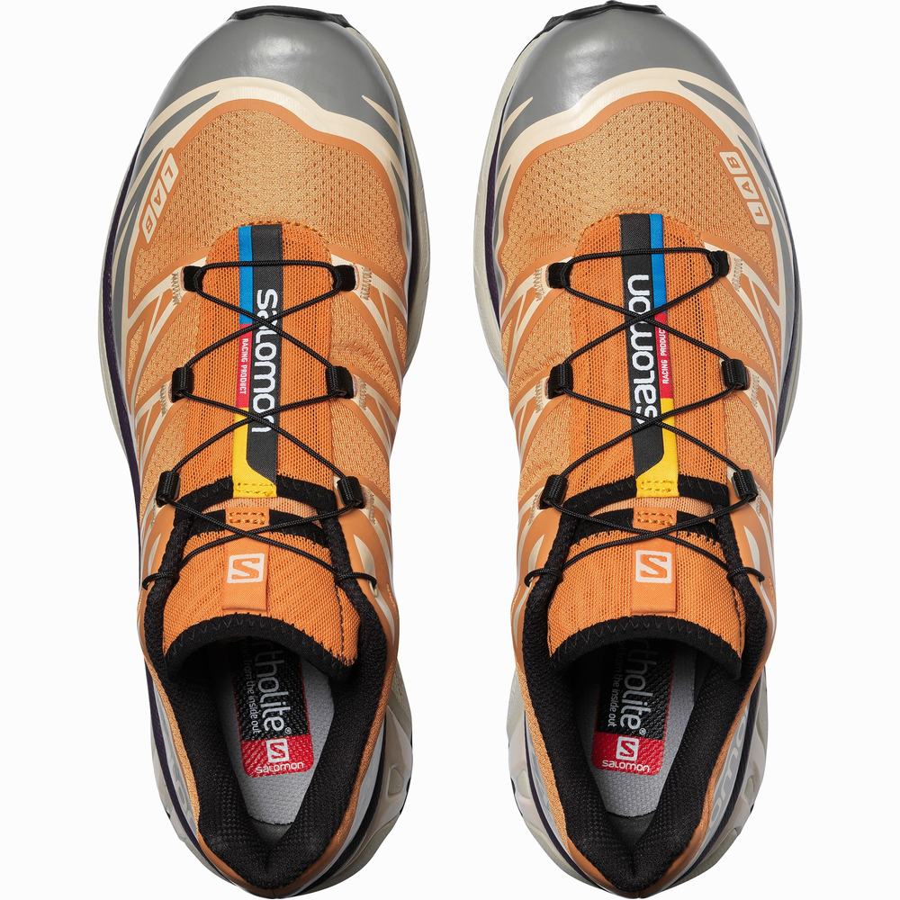 Dámské Tenisky Salomon Xt-6 Apricot/Grey | CZ-8076345