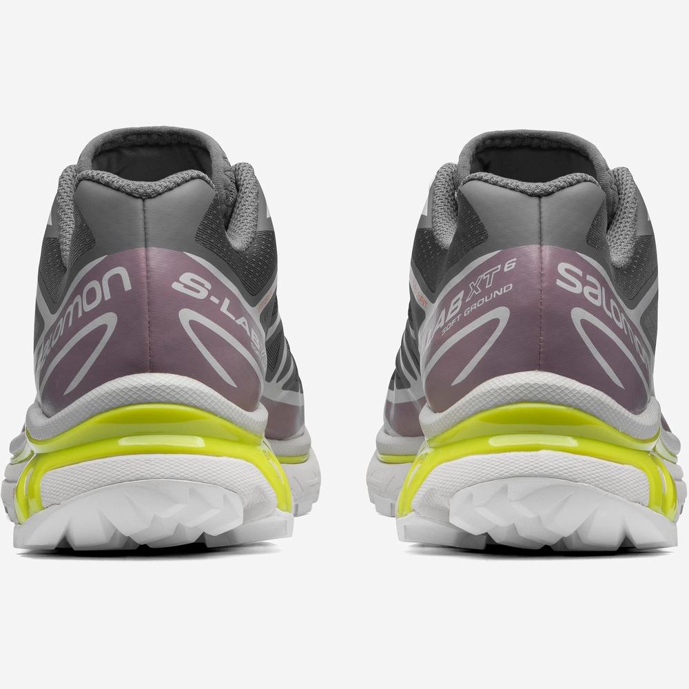 Dámské Tenisky Salomon Xt-6 Grey/Purple/Rose | CZ-0267158