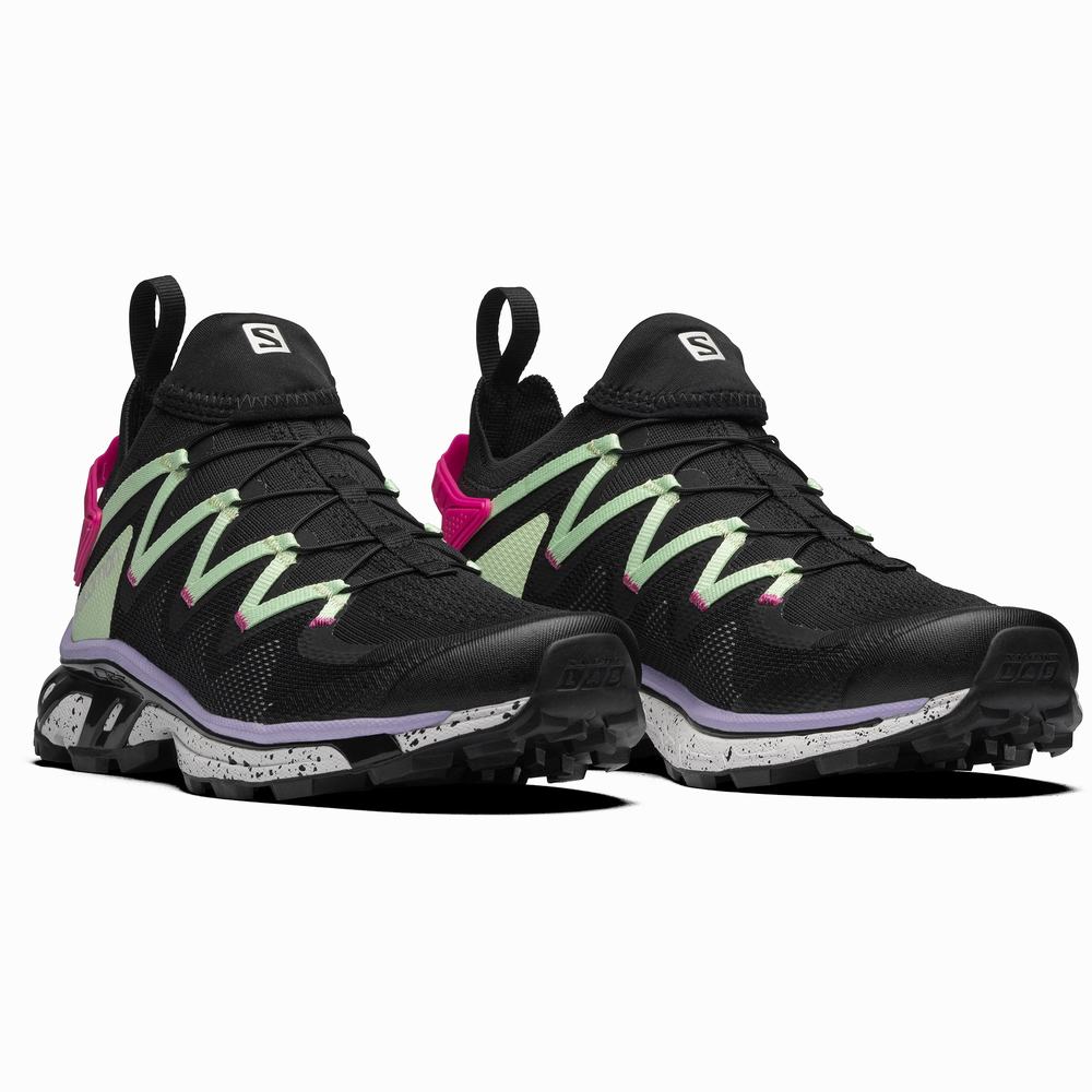 Dámské Tenisky Salomon Xt-rush Black/Green/Pink | CZ-3194067