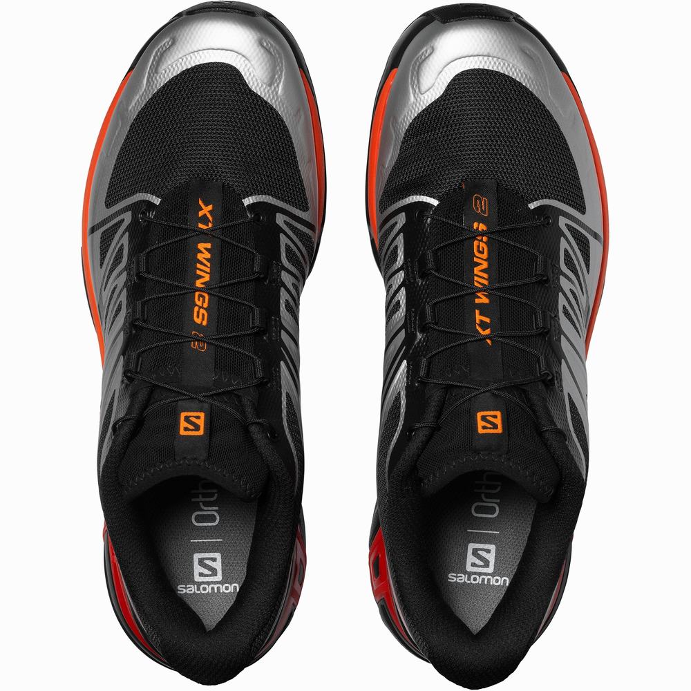 Dámské Tenisky Salomon Xt-wings 2 Black/Silver/Orange | CZ-0816372