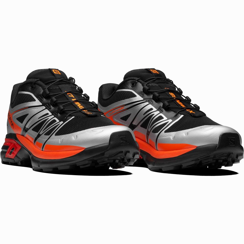 Dámské Tenisky Salomon Xt-wings 2 Black/Silver/Orange | CZ-0816372