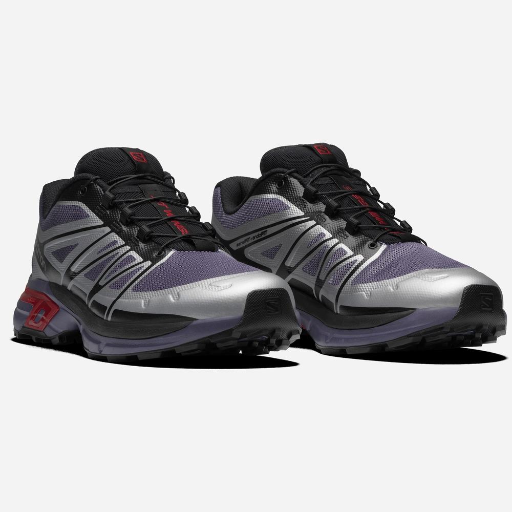 Dámské Tenisky Salomon Xt-wings 2 Purple/Silver/Red | CZ-3079186