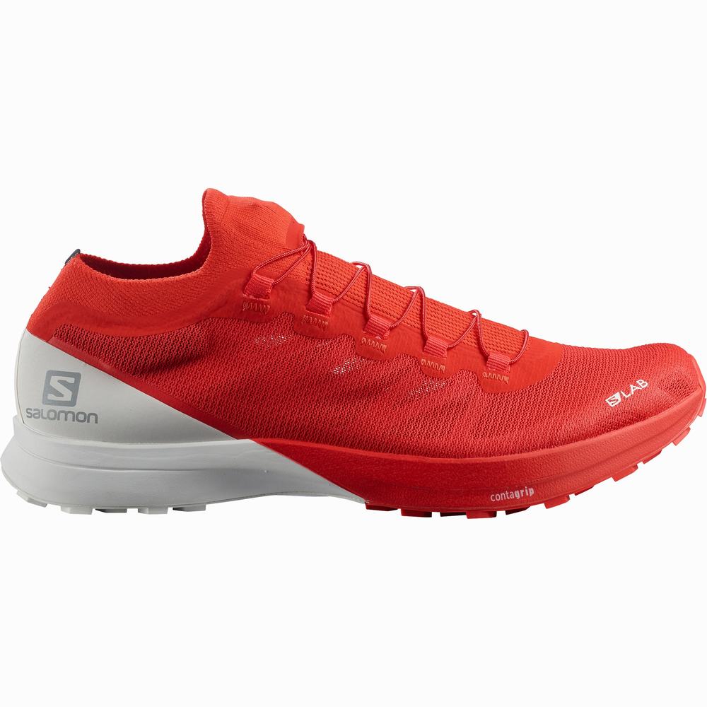 Dámské Trailové Běžecké Boty Salomon S/Lab Sense 8 Red/white | CZ-9842170