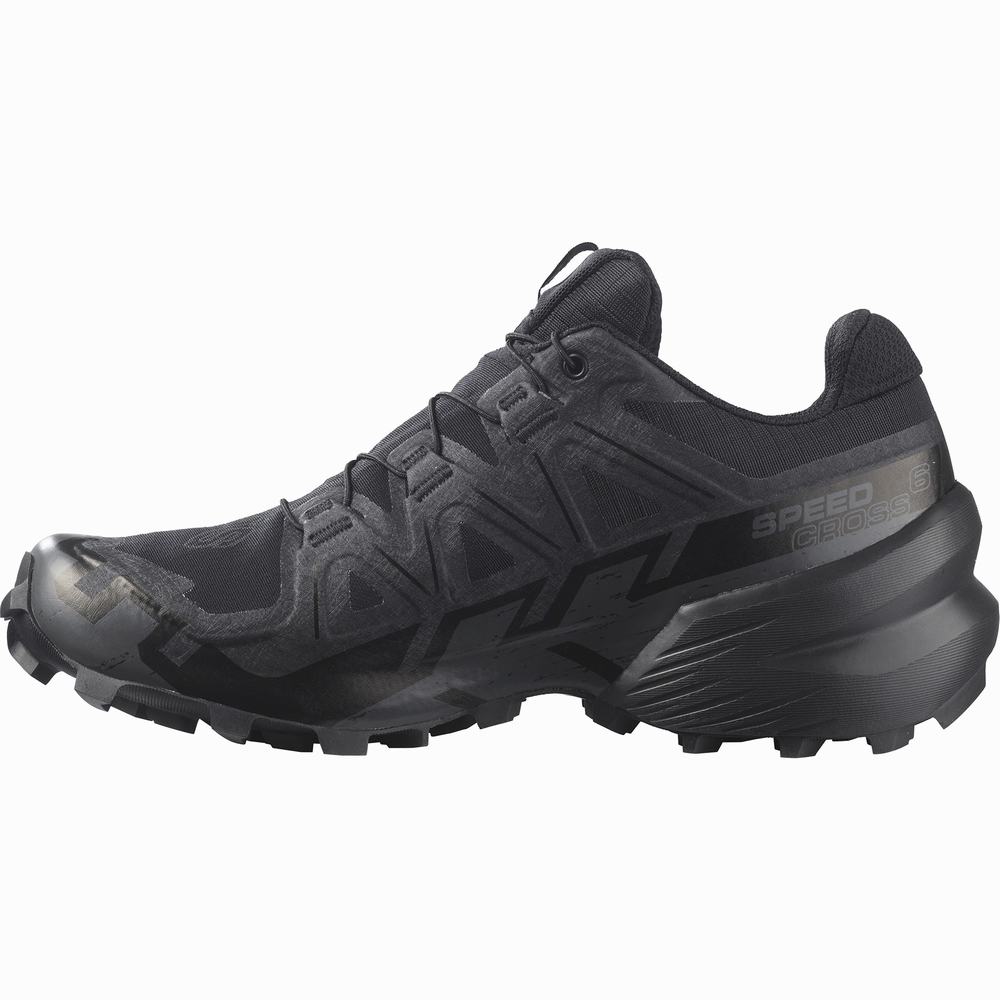 Dámské Trailové Běžecké Boty Salomon Speedcross 6 Gore-tex Černé | CZ-7528349