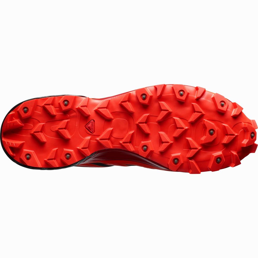 Dámské Trailové Běžecké Boty Salomon Spikecross 5 Gore-tex Black/Red | CZ-3742610