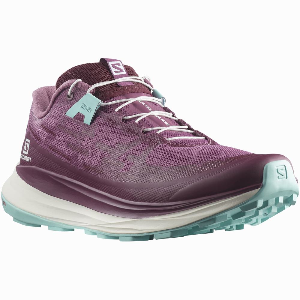 Dámské Trailové Běžecké Boty Salomon Ultra Glide Purple/Turquoise | CZ-1596482