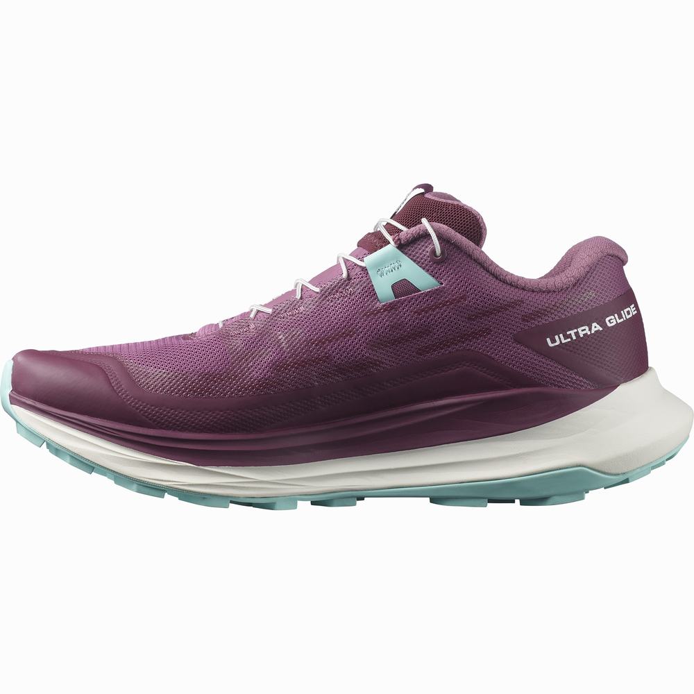 Dámské Trailové Běžecké Boty Salomon Ultra Glide Purple/Turquoise | CZ-1596482