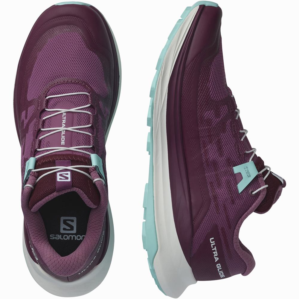 Dámské Trailové Běžecké Boty Salomon Ultra Glide Purple/Turquoise | CZ-1596482