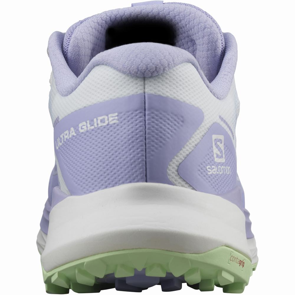 Dámské Trailové Běžecké Boty Salomon Ultra Glide Lavender/White/Green | CZ-3089271