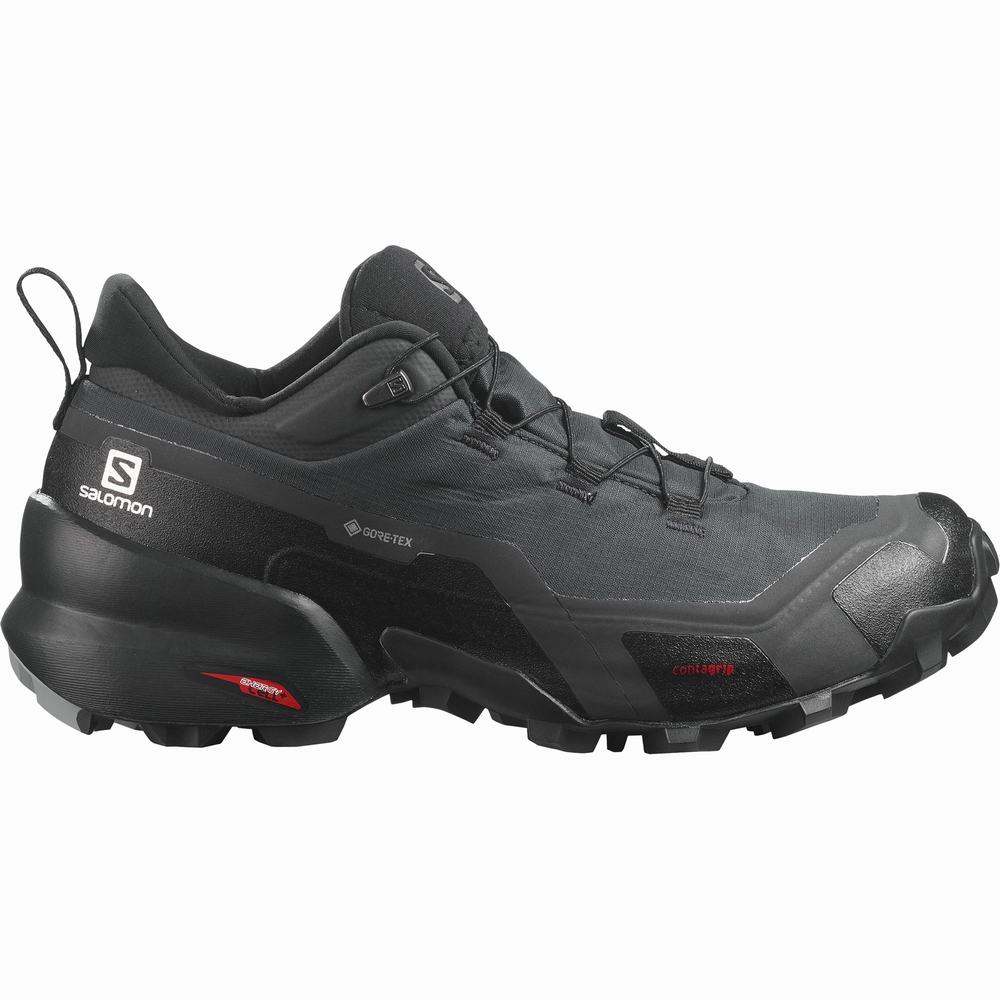 Dámské Turistické Boty Salomon Cross Hike Gore-tex Černé | CZ-1785349