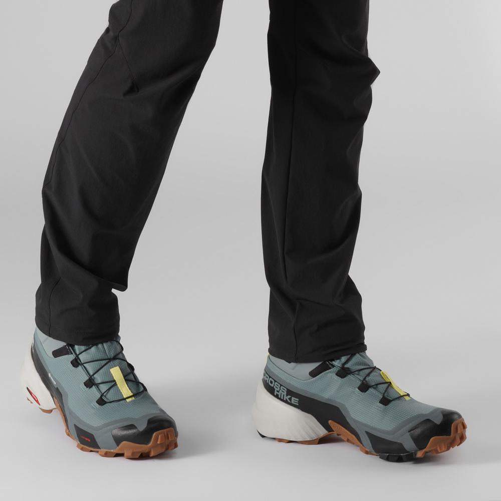 Dámské Turistické Boty Salomon Cross Hike Mid Gore-tex Tyrkysové | CZ-7184930