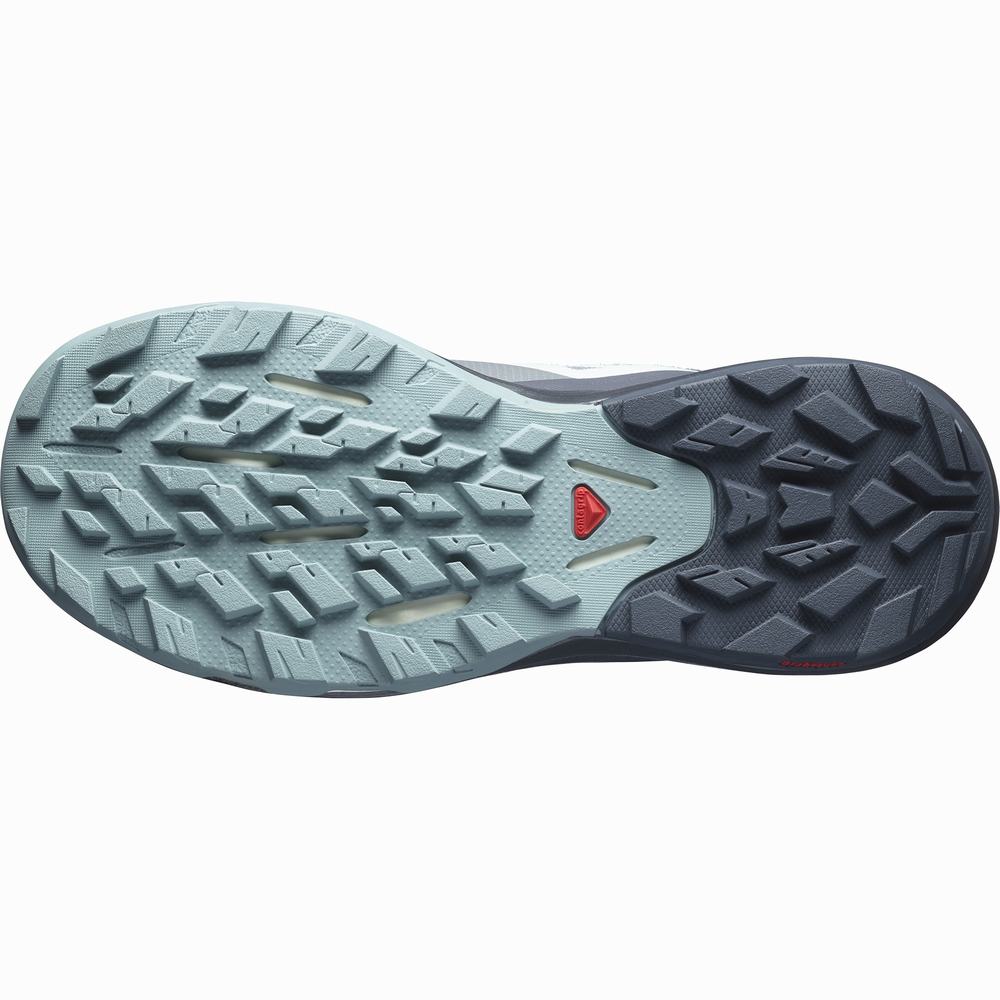 Dámské Turistické Boty Salomon Outpulse Mid Gore-tex Grey/Navy | CZ-6035278