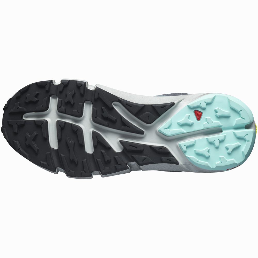 Dámské Turistické Boty Salomon Predict Hike Gore-tex Navy/Turquoise | CZ-8574901