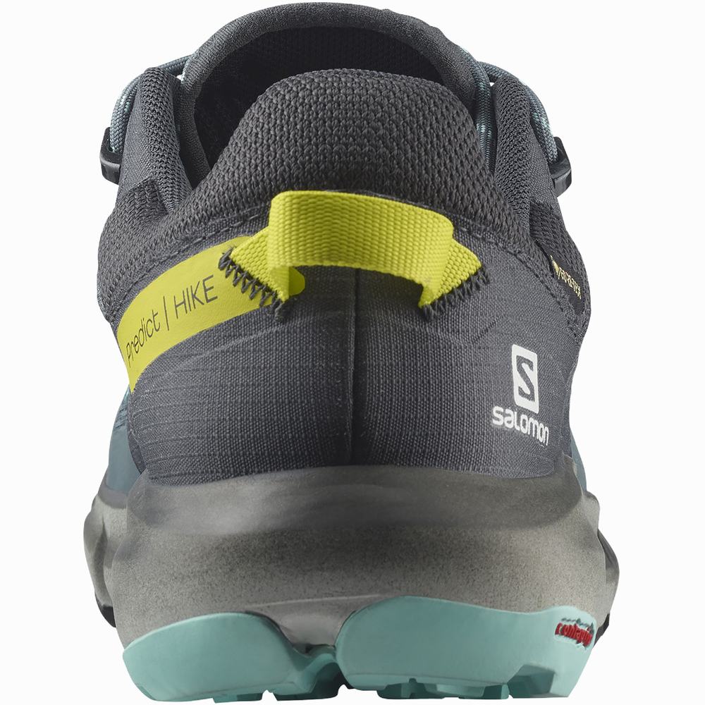 Dámské Turistické Boty Salomon Predict Hike Gore-tex Navy/Turquoise | CZ-8574901