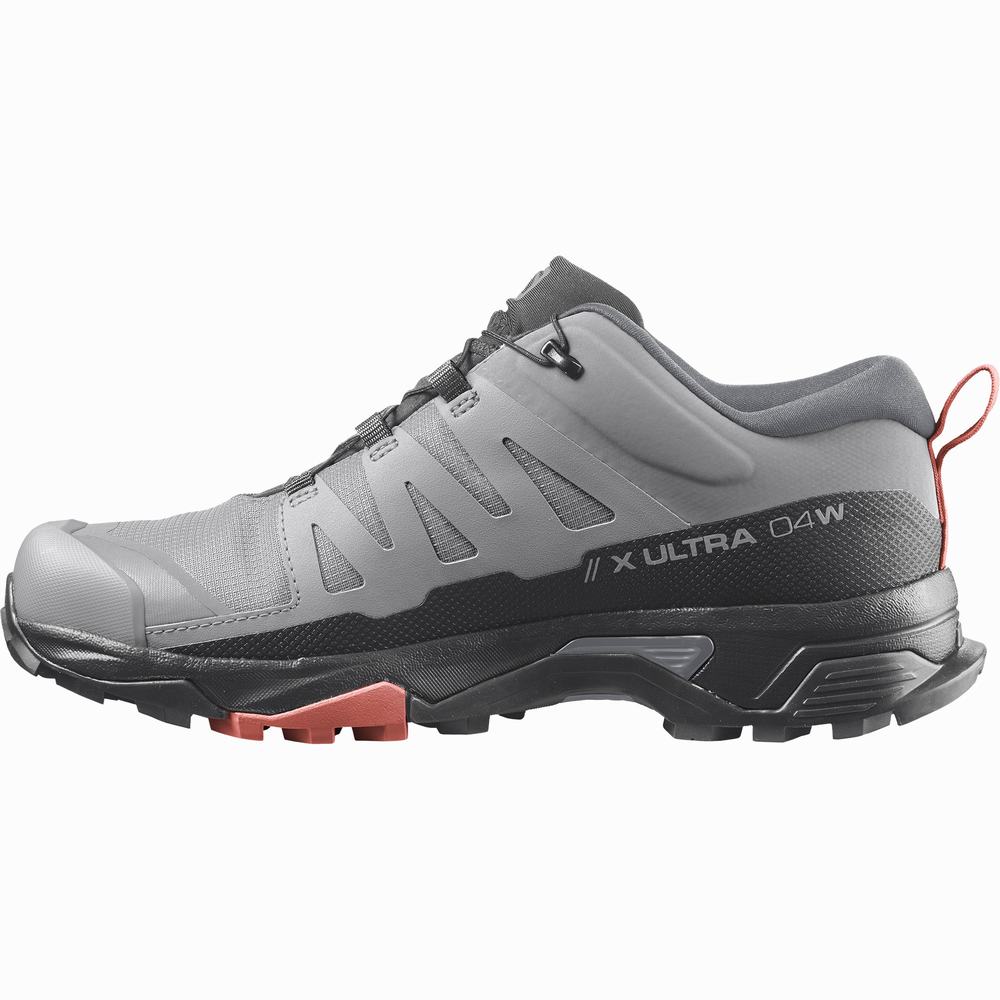 Dámské Turistické Boty Salomon X Ultra 4 Gore-tex Grey/Black | CZ-2471568