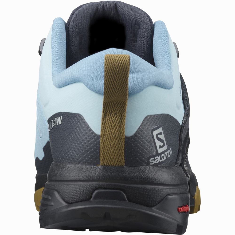 Dámské Turistické Boty Salomon X Ultra 4 Gore-tex Blue/Black | CZ-4137206