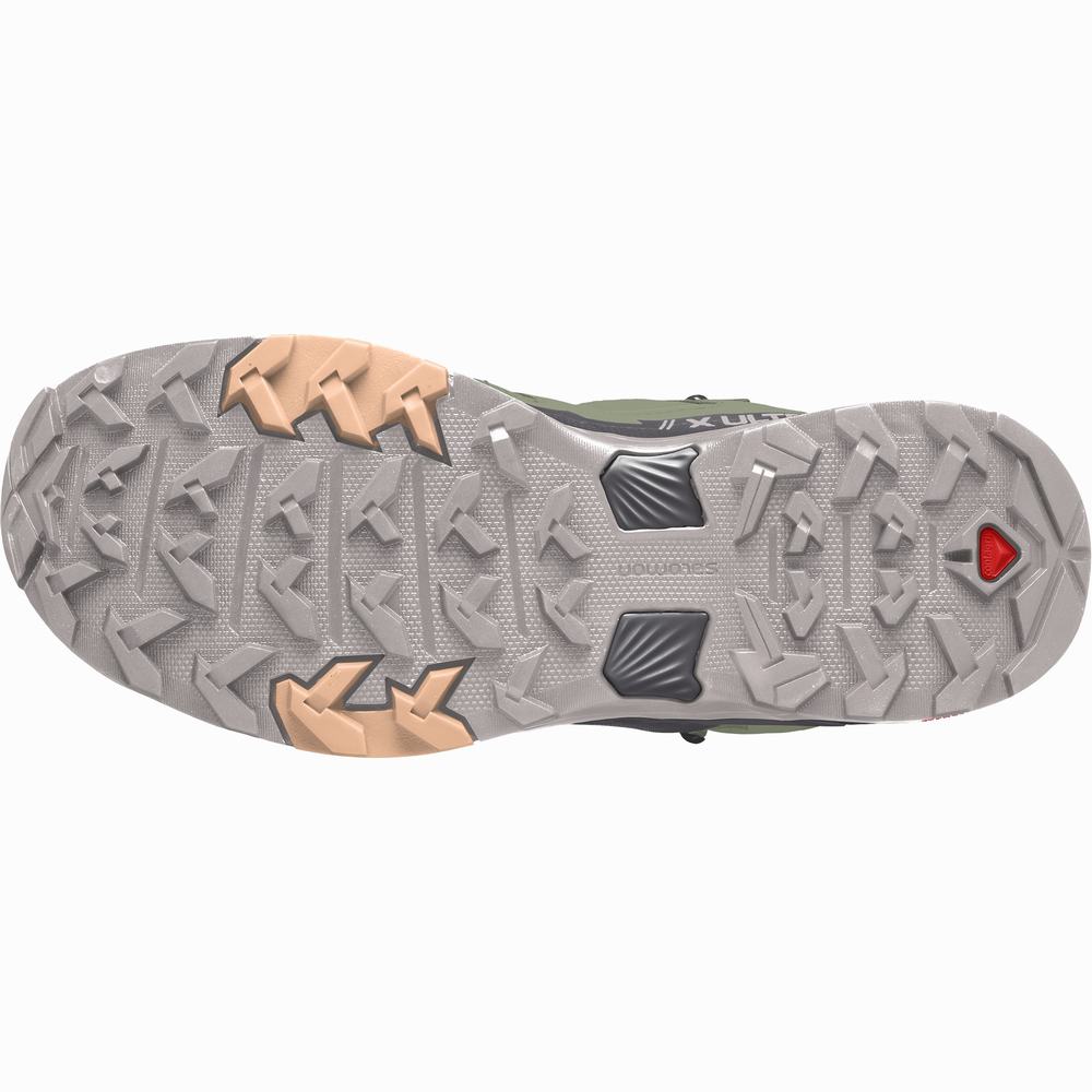 Dámské Turistické Boty Salomon X Ultra 4 Mid Gore-tex Krém | CZ-5724308