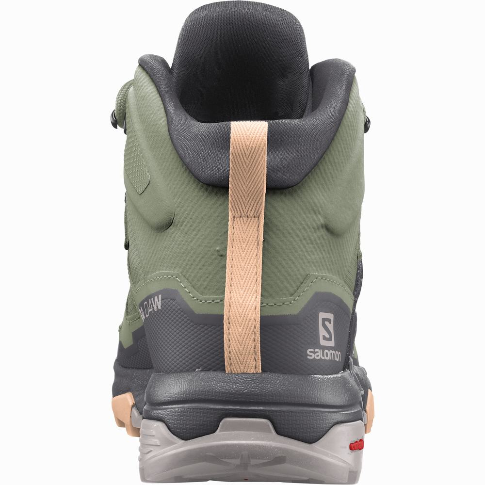 Dámské Turistické Boty Salomon X Ultra 4 Mid Gore-tex Krém | CZ-5724308