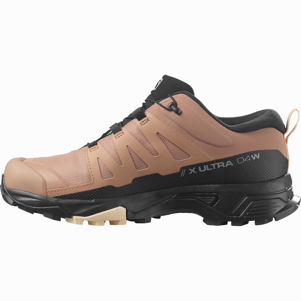 Dámské Turistické Boty Salomon X Ultra 4 Gore-tex Black/Cream | CZ-6281453