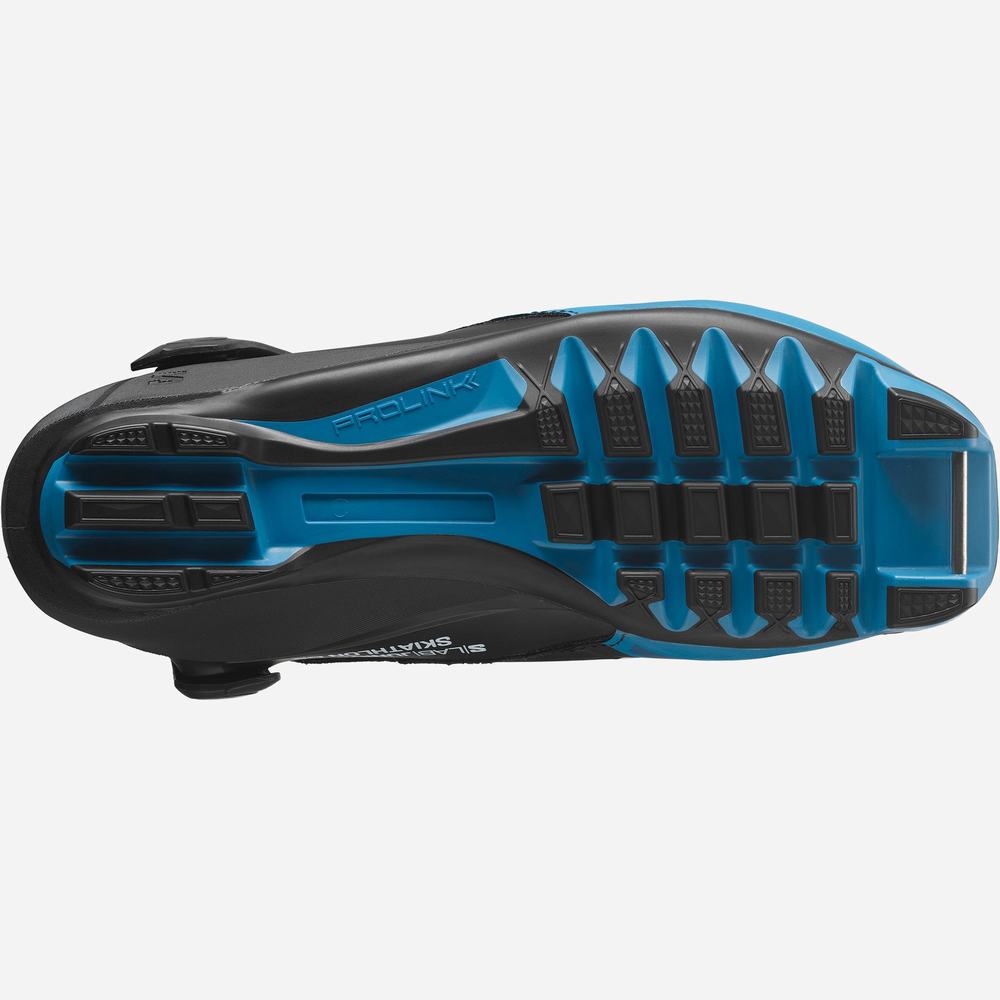 Dětské Lyžařské Boty Salomon S/Lab Skiathlon Cs Black/Blue | CZ-7426103