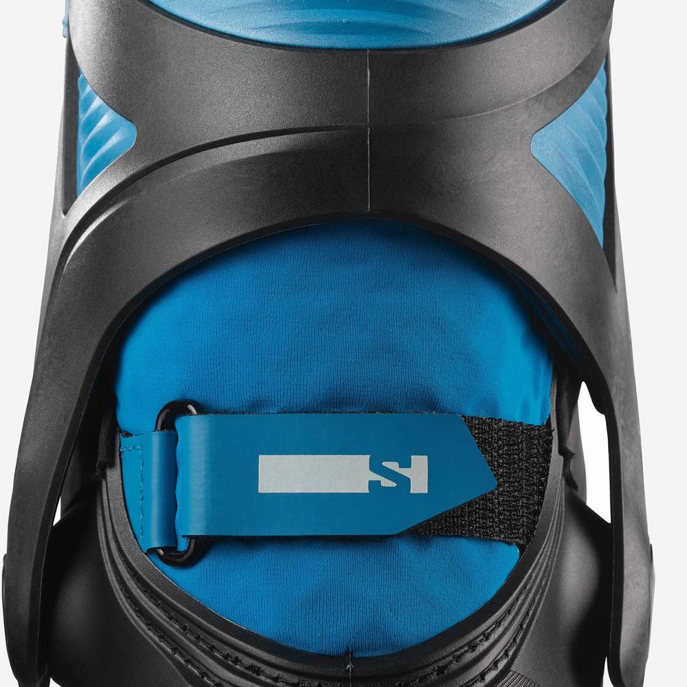 Dětské Lyžařské Boty Salomon S/Lab Skiathlon Cs Black/Blue | CZ-7426103