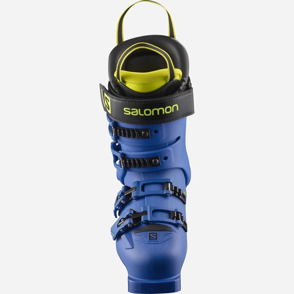 Dětské Lyžařské Boty Salomon S/Race 70 Blue/Green/Black | CZ-8736942