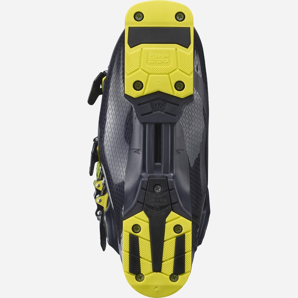 Pánské Lyžařské Boty Salomon S/Pro 130 Black/Yellow/Blue | CZ-3954012