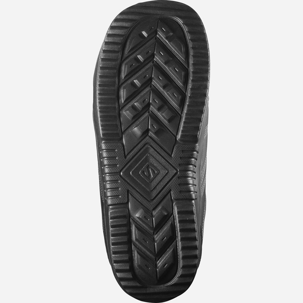 Pánské Snowboardové Boty Salomon Titan Boa Black/Grey | CZ-2038719