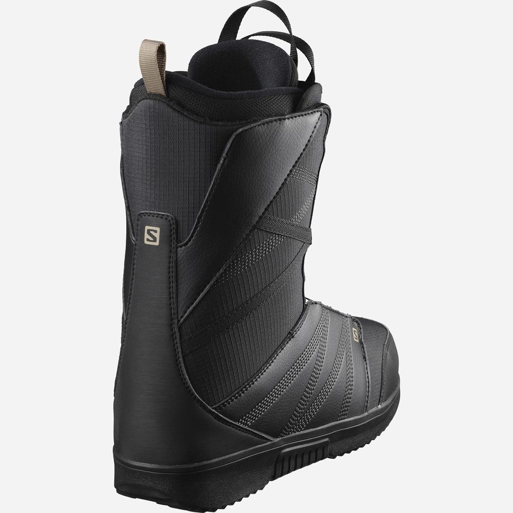 Pánské Snowboardové Boty Salomon Titan Boa Black/Grey | CZ-2038719