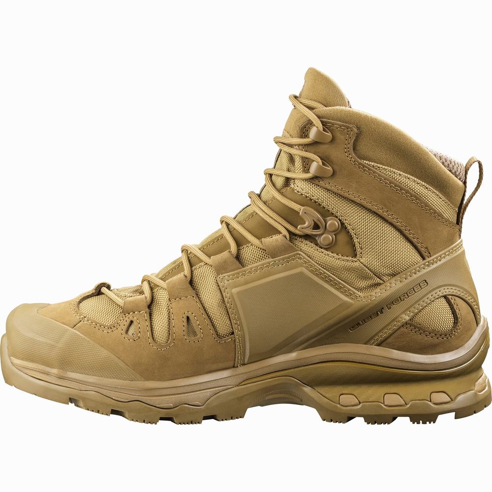 Pánské Taktické Boty Salomon Quest 4d Gore-tex Forces 2 Hnědé | CZ-0284971