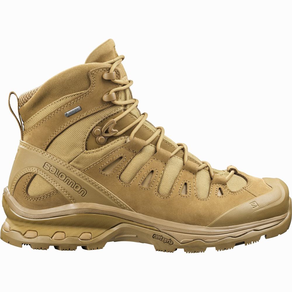 Pánské Taktické Boty Salomon Quest 4d Gore-tex Forces 2 Hnědé | CZ-0284971