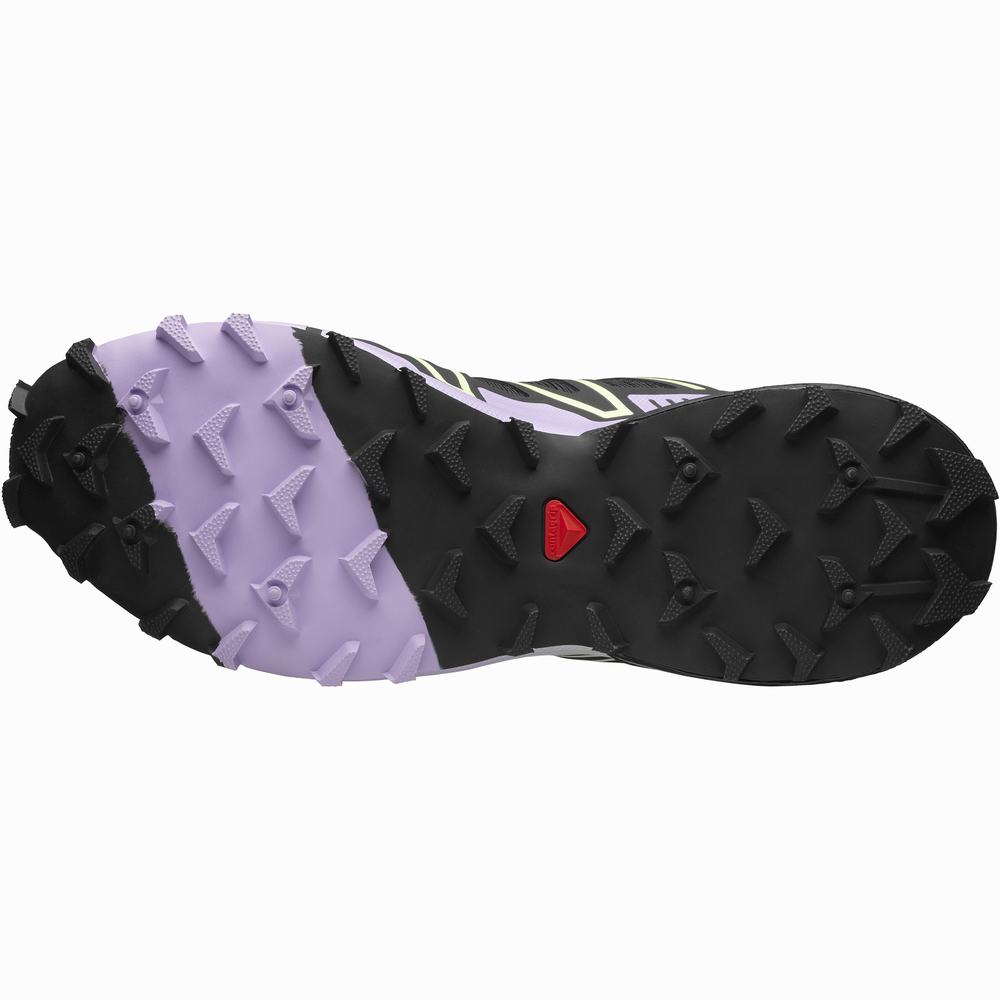 Pánské Tenisky Salomon Speedcross 3 Black/Lavender/Green | CZ-7042953