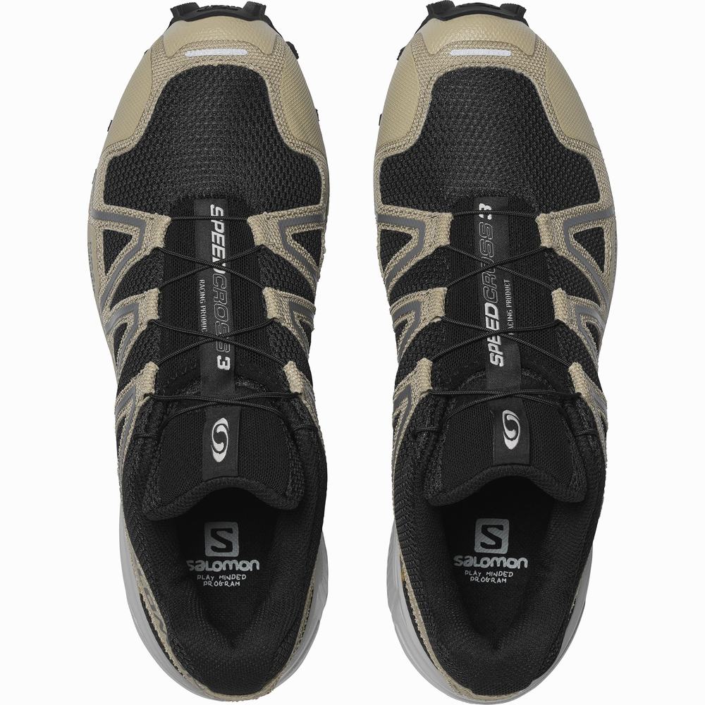 Pánské Tenisky Salomon Speedcross 3 Mindful Black/Grey | CZ-8645073