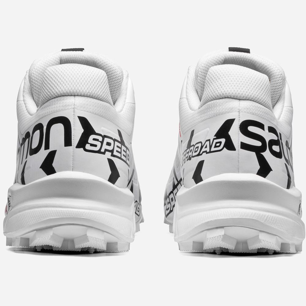 Pánské Tenisky Salomon Speedcross Offroad White/Black | CZ-4790256