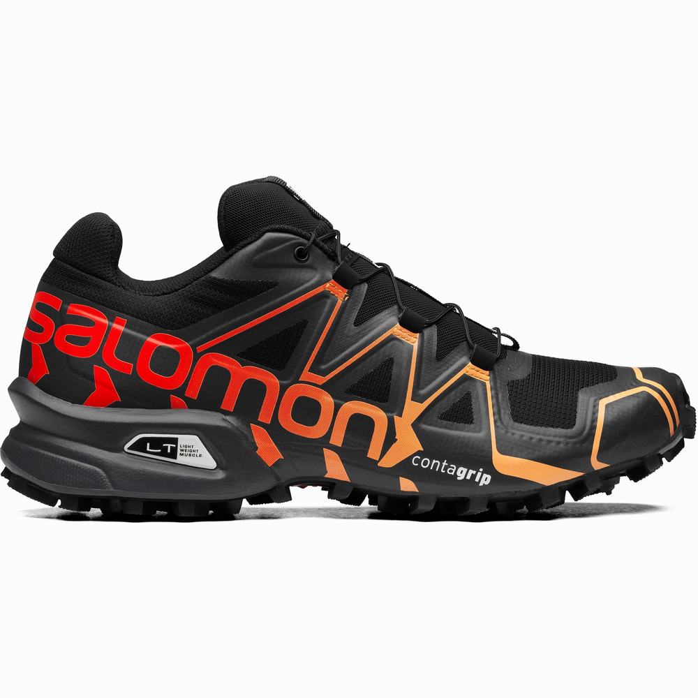 Pánské Tenisky Salomon Speedcross Offroad Black/pink | CZ-6371580