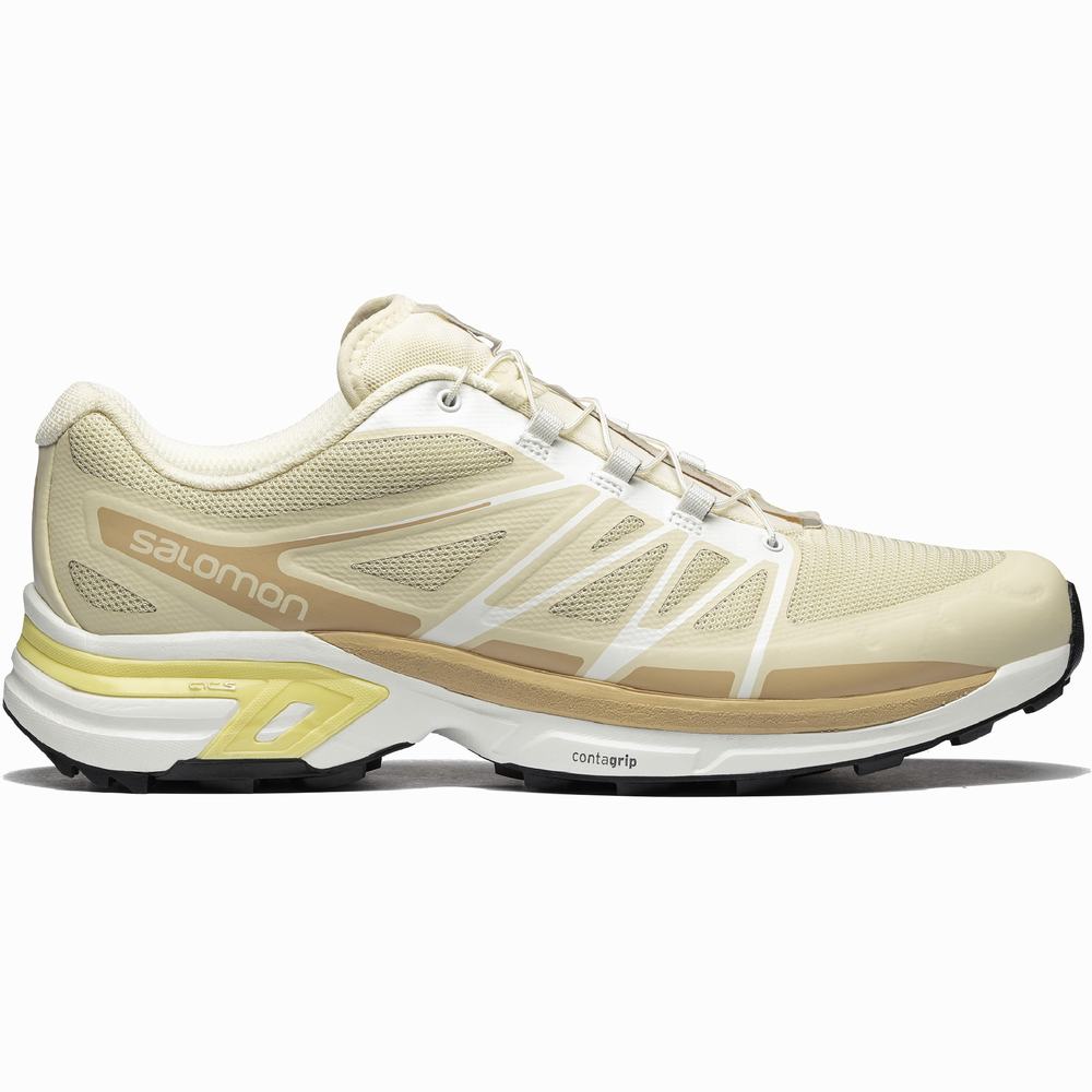 Pánské Tenisky Salomon Xt-wings 2 Khaki/White | CZ-5283694