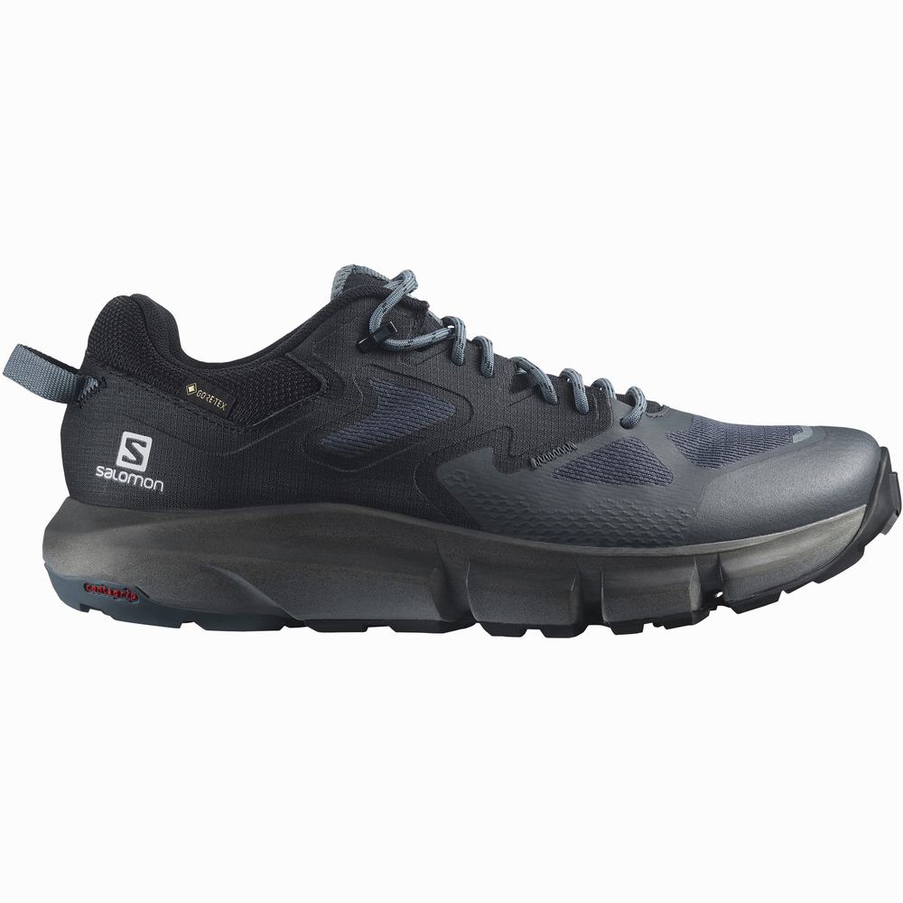 Pánské Turistické Boty Salomon Predict Hike Gore-tex Navy/Black | CZ-3261895