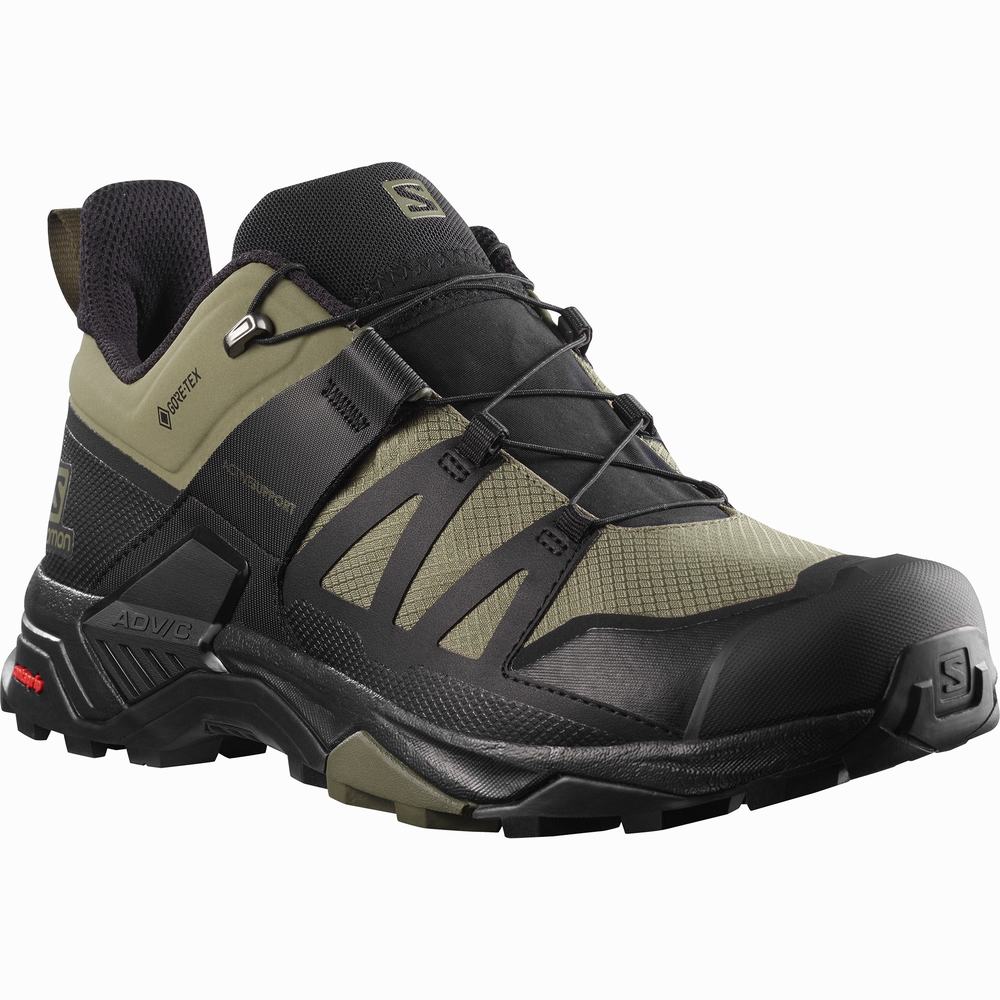 Pánské Turistické Boty Salomon X Ultra 4 Gore-tex Tmavě | CZ-1748935