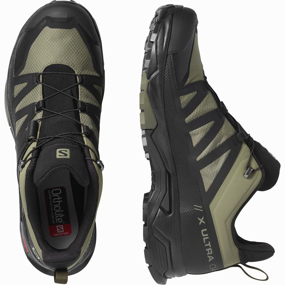 Pánské Turistické Boty Salomon X Ultra 4 Gore-tex Tmavě | CZ-1748935