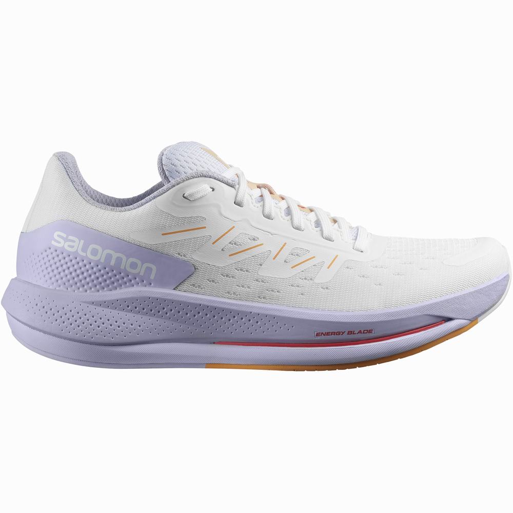 Dámské Běžecké Boty Salomon Spectur White/Purple/Orange | CZ-6712905